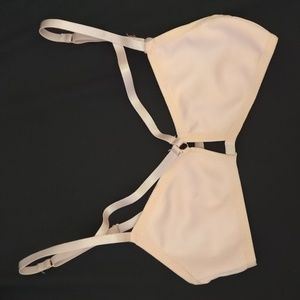 Never Worn Strappy Pink Bralette Size Small